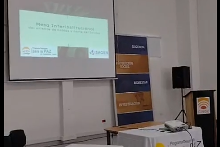 Mesa Interinstitucional PAI – Diálogo Regional para el Desarrollo Territorial Sostenible