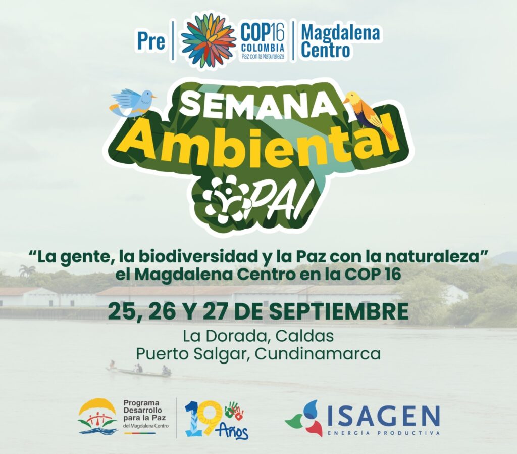 Invitación: Semana Ambiental «La Gente, la Biodiversidad y la Paz con la Naturaleza»
